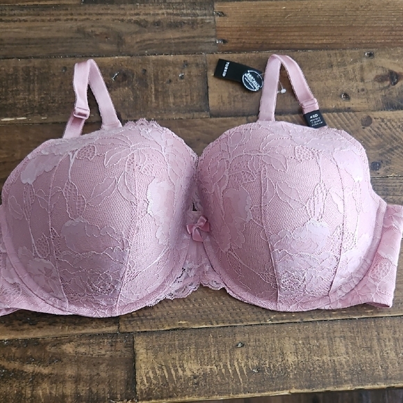 TORRID T SHIRT PUSH UP BRA: HAZY MAUVE: NEW WITH TAGS: SIZE 42D - Picture 1 of 7